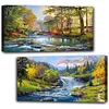 2pcs(70*40cm)Landscape - Full Round Drill Diamond Painting