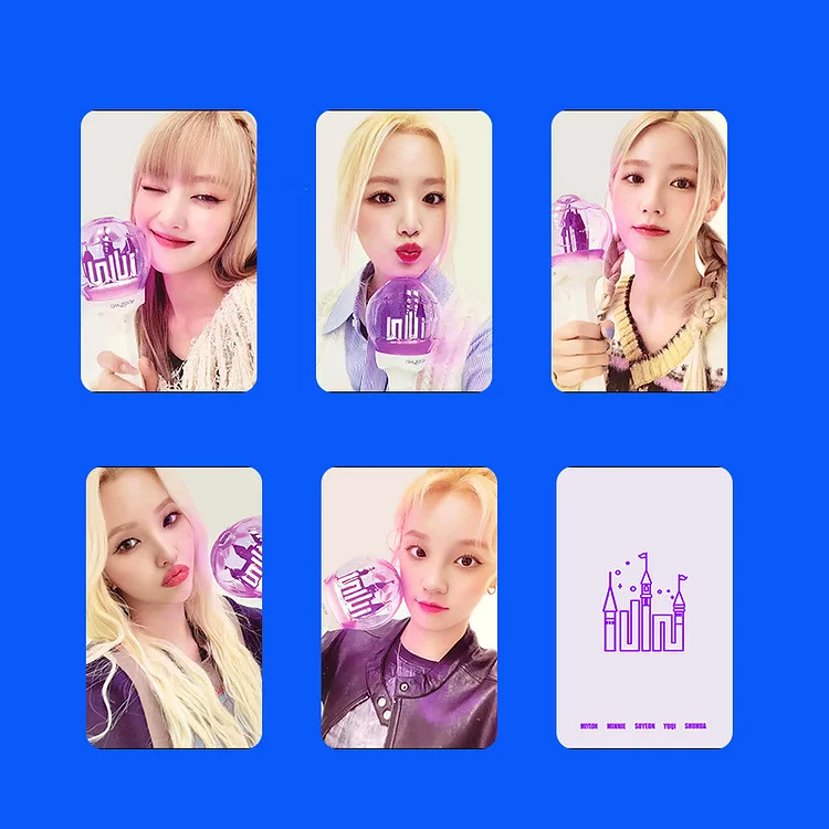(G)I-DLE Lightstick Pouch Ver2.0 Photocard