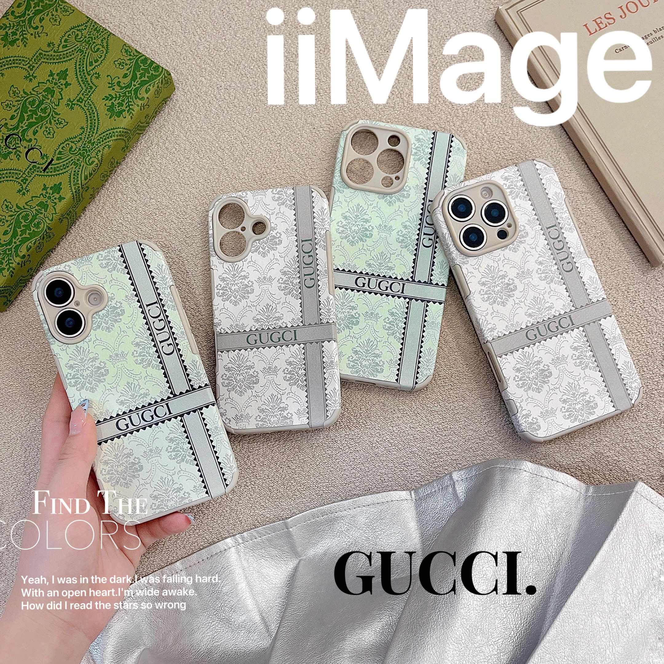 Exquisite Gucci Floral Pattern Ophidia GG Apple iPhone Case