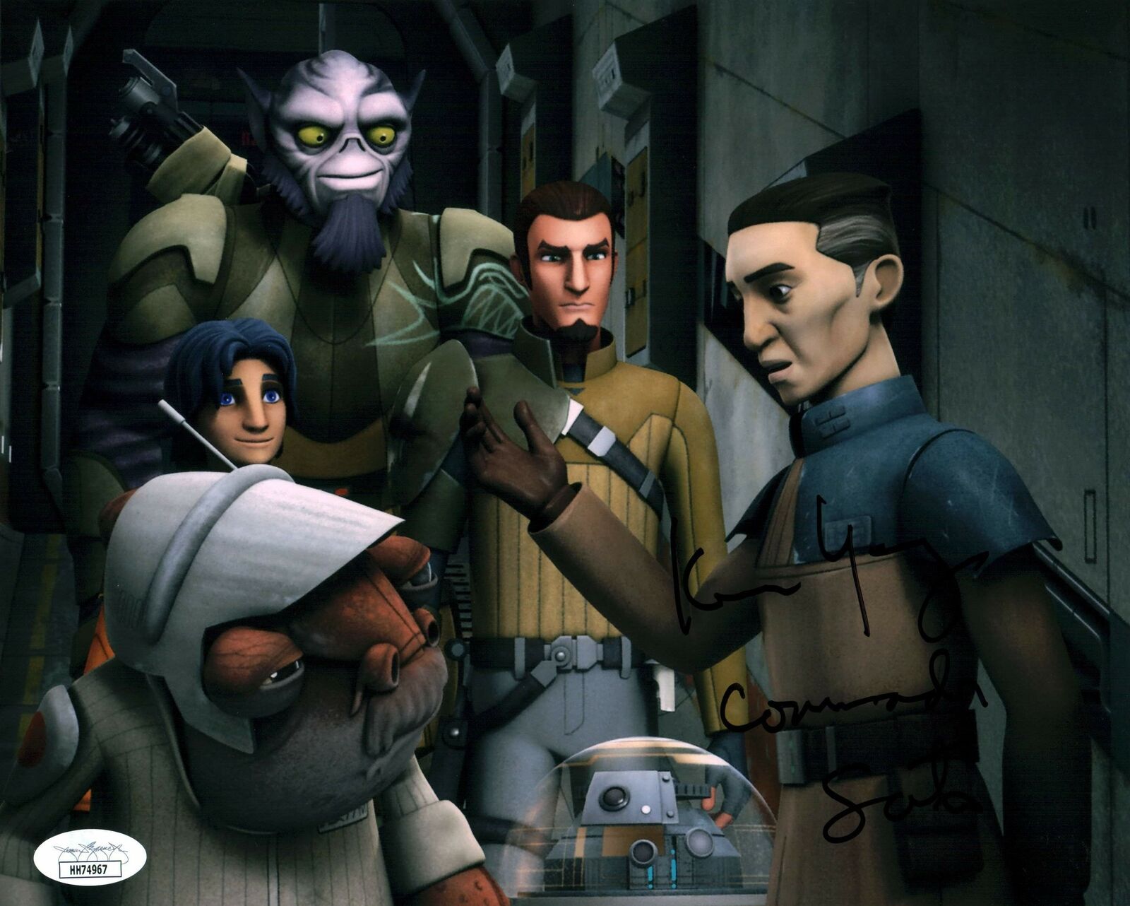 Keone Young Star Wars Rebels 8x10 Photo Poster painting Signed Autographed JSA Certified COA