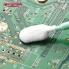 100pcs Cotton Micro Swab Industry Nonwoven Anti-static Dust Off for Lens Protective Window Fiber Laser Head Cleaning Tools