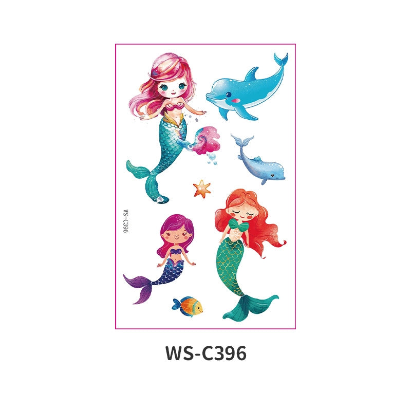 Mermaid Pet Tattoos & Body Art 1 Piece