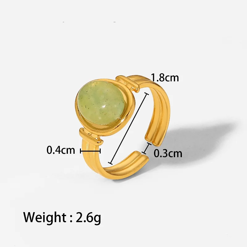 Natural Stone Rings