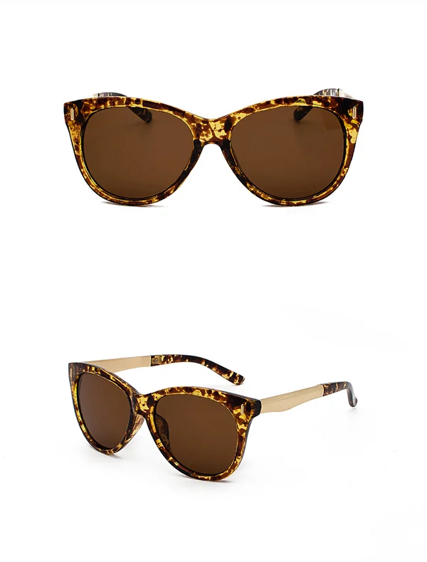 Round-Frame Acetate Sunglasses