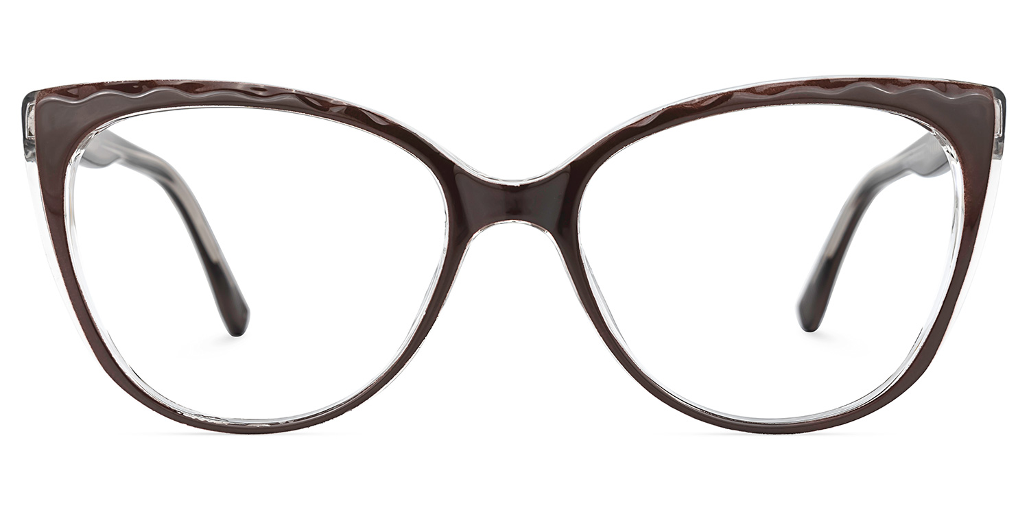 Patti Dunkelbraun Cateye Brille Dunkelbraun