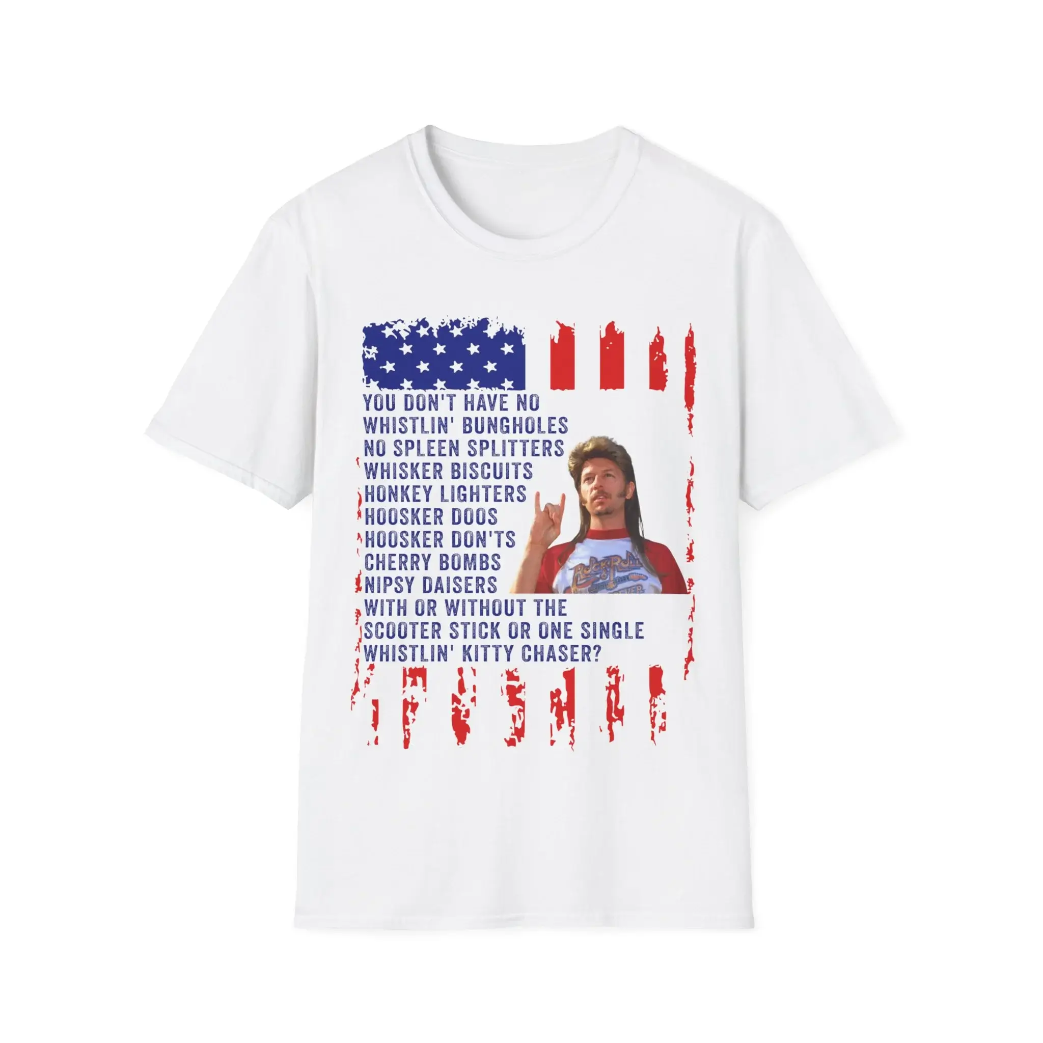 Loveyoufancy Joe Dirt Merica 4th of July America Patriotic Unisex Shirt