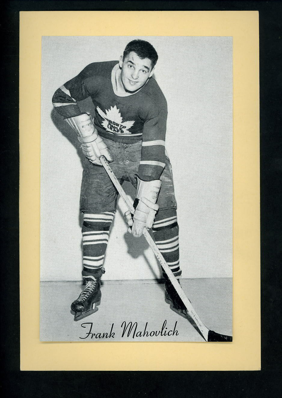 # 425 Frank Mahovlich 1944-63 Beehive Group 2 Photo Poster paintings Toronto Maple Leafs