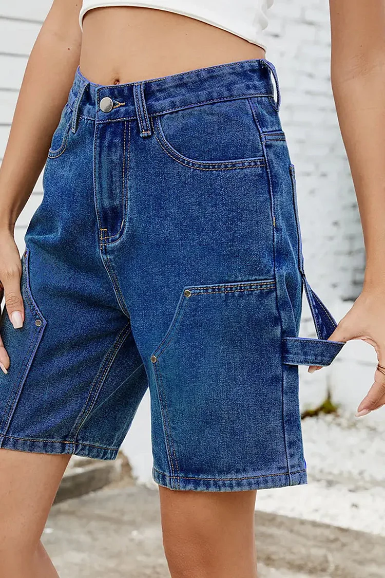 Summer Trendy Street Denim Shorts