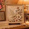 DIY Pearl Painting - Handmade Self - Adhesive Pearls - Dove