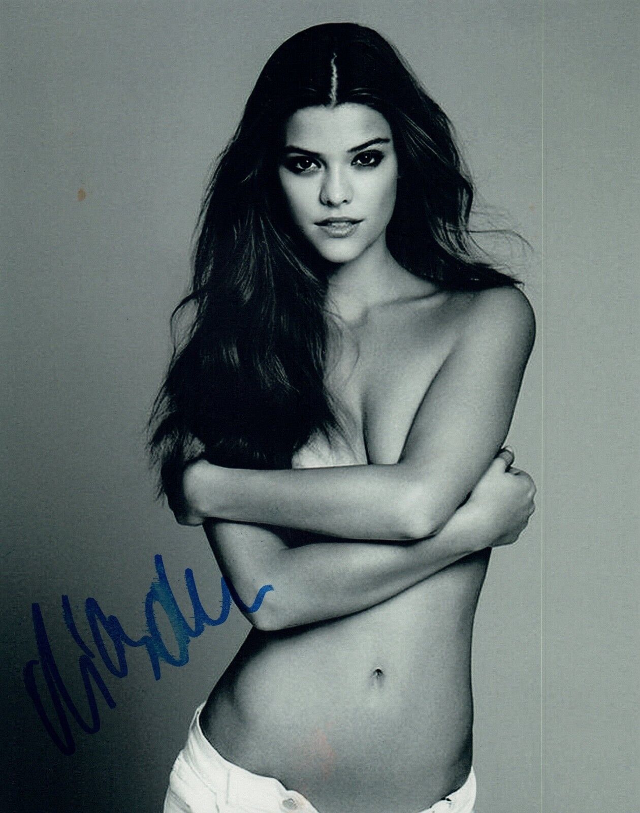 Nina Agdal Signed Autograph 8x10 Photo Poster painting SI Swimsuit Model COA VD