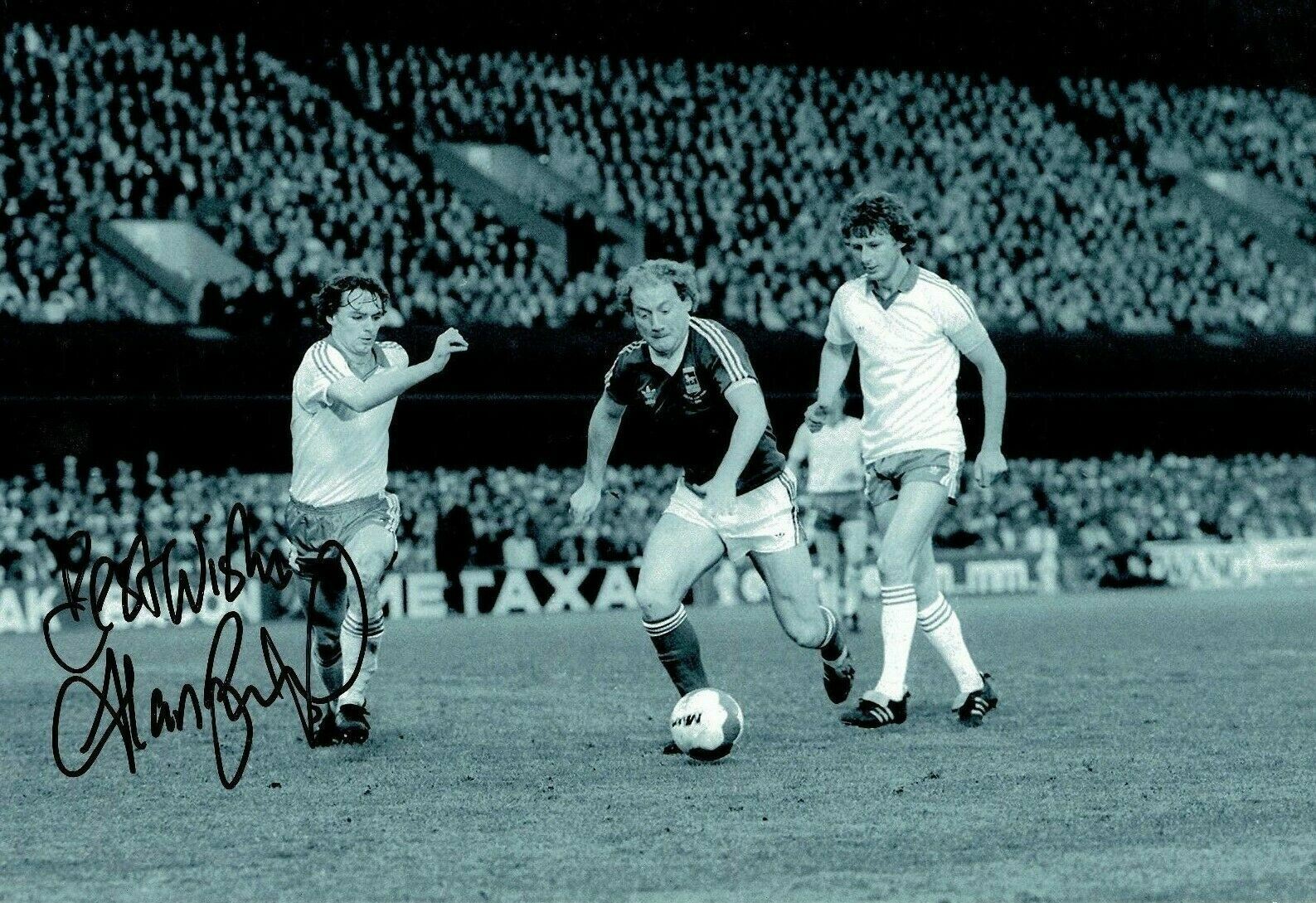 Alan Brazil Signed 12X8 Photo Poster painting Ipswich Town FC Genuine Signature AFTAL COA (9059)