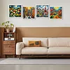 (4-Pack)House-Full Round Diamond Painting 30*30CM