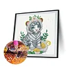 Diamond Painting-DIY Crystal Rhinestone Tiger