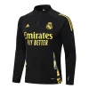 2024/2025 Real Madrid Black Half-Pull Training Suit Football Jersey  1:1 Thai Quality