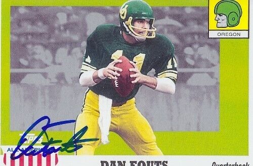 Dan Fouts Signed - Autographed Oregon Ducks 4x6 inch Photo Poster painting with RDM Certificate