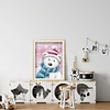 Diamond Painting DIY Winter cartoon Polar bear Full Round Drill Rhinestone