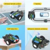 Raspberry Pi Pico Intelligent Robot Car Kit With Pico (obstacle tracking and avoidance microPython programming development board)