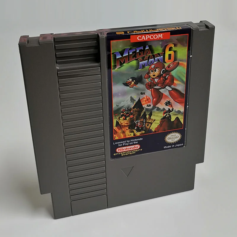 Megaman 6 For Nintendo NES - 8 Bit Game Cartridge
