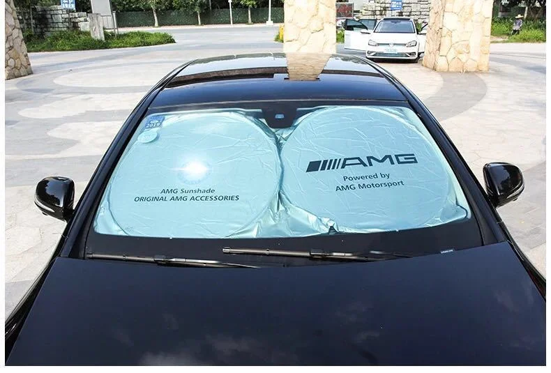 Car customized front windshield sun visor (with car LOGO)