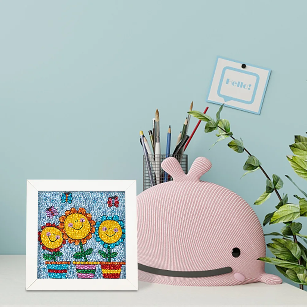 Diamond Painting - Full Crystal Rhinestone - Flower(18*18cm)【Without Frame】