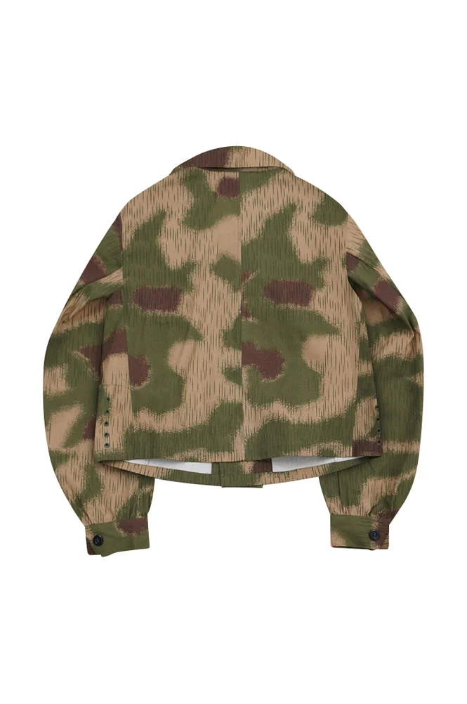   Luftwaffe German Field Division Marsh Sumpfsmuster 44 Camo Modified Shortened Smock II German-Uniform