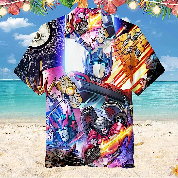 Transformers|Unisex Hawaiian Shirt
