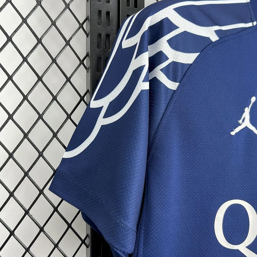 Flocage Doué N°14 2025 – Maillot Fourth PSG Adulte Avec Patch LDC