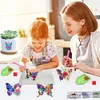 4pcs DIY Butterfly Diamond Painting Stickers