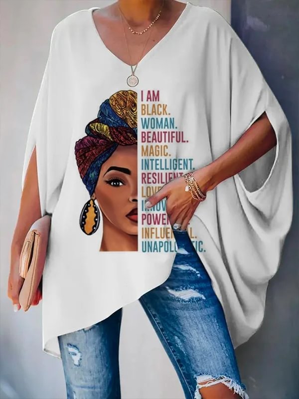Ladies Elegant Fashion Print Top