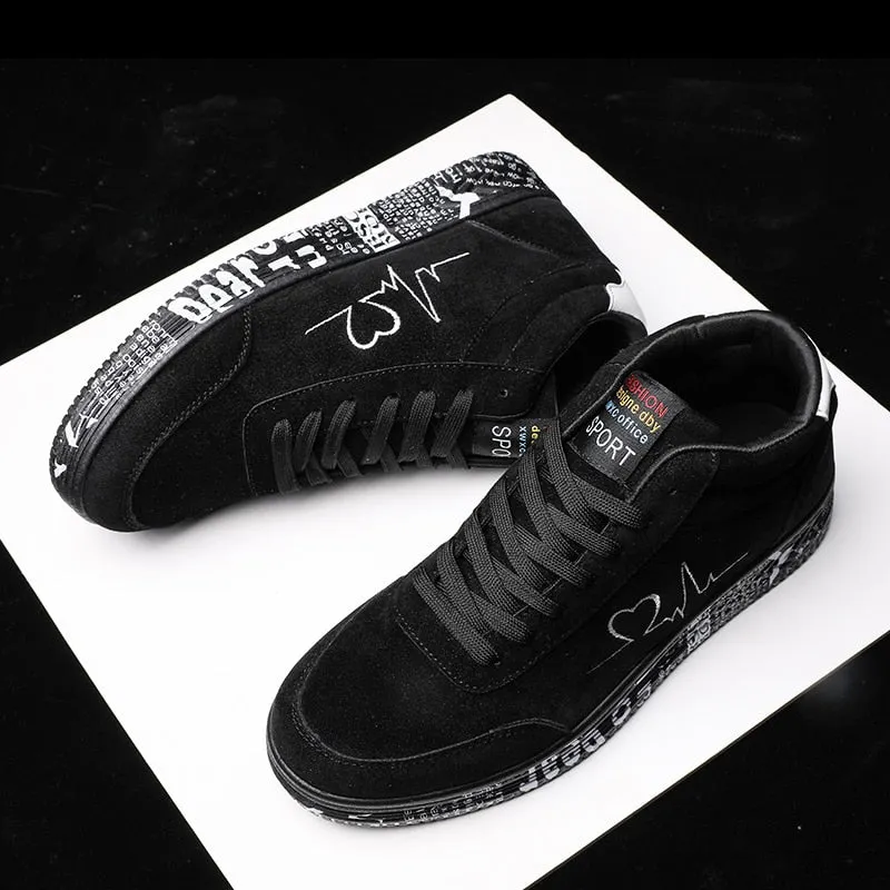 Red High Top Sneakers Women Shoes 2021 Spring Canvas Running Women's Casual Sport Shoes Man Graffiti basket femme Big Size 35-44