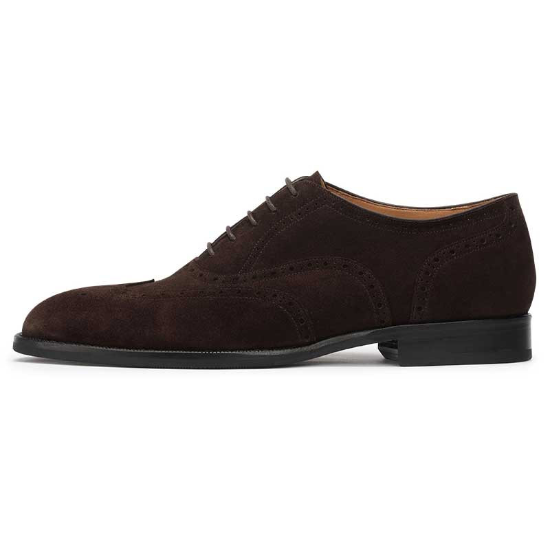 Mens Suede Oxford Shoes Dress Wedding Free Shipping