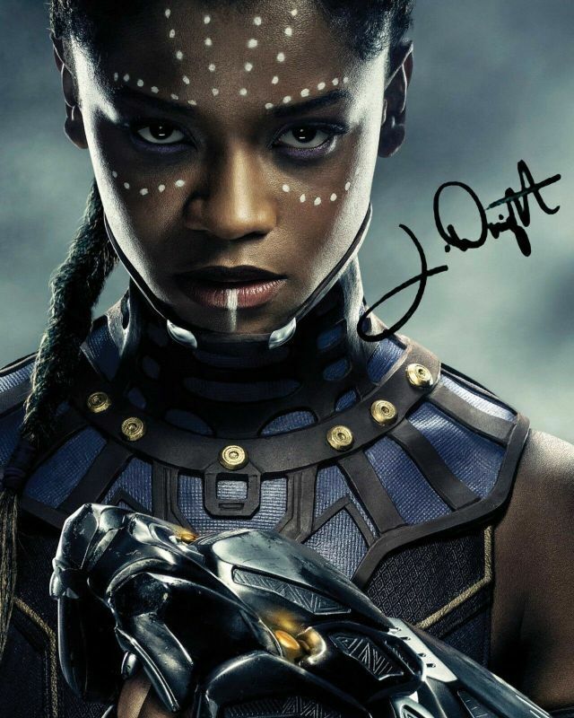 Letita Wright - Shuri - The Black Panther Autograph Signed Photo Poster painting Print