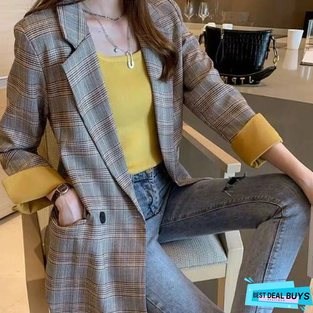 New Loose Small Suit Jacket Woman