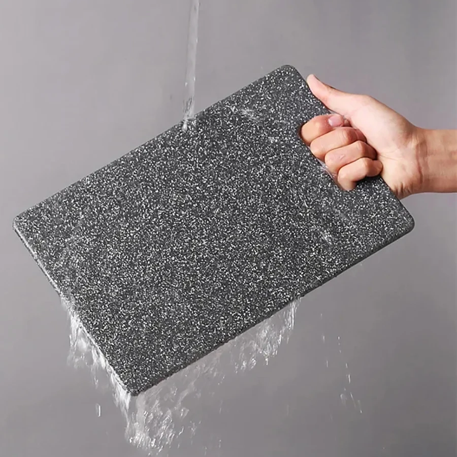 Likron Watches Premium Marble-Texture Kitchen Cutting Board