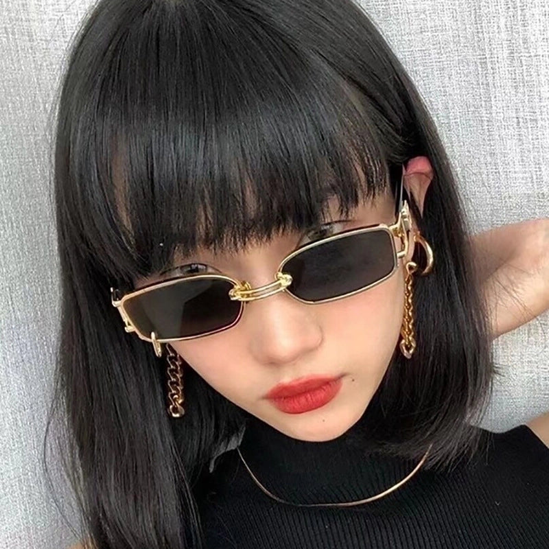 Streetwear Square Ac Square Full Frame Women’s Sunglasses