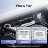 2 in 1 Wireless CarPlay Android Auto Adapter Plug & Play for Factory Wired Cars