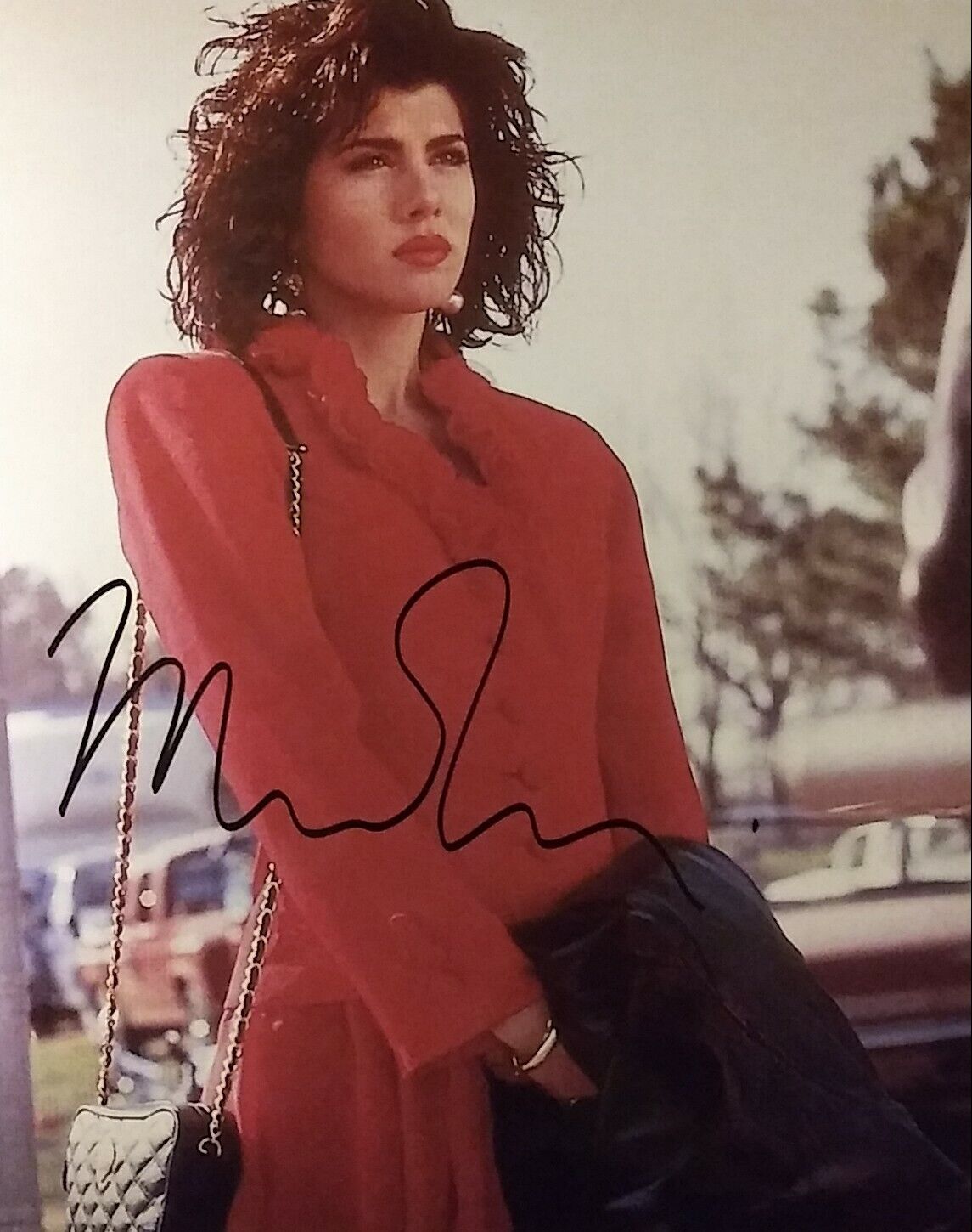 Marisa Tomei signed 8 x 10