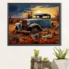 Diamond Painting-DIY Full Round Drill Scrap Car（50*40CM)