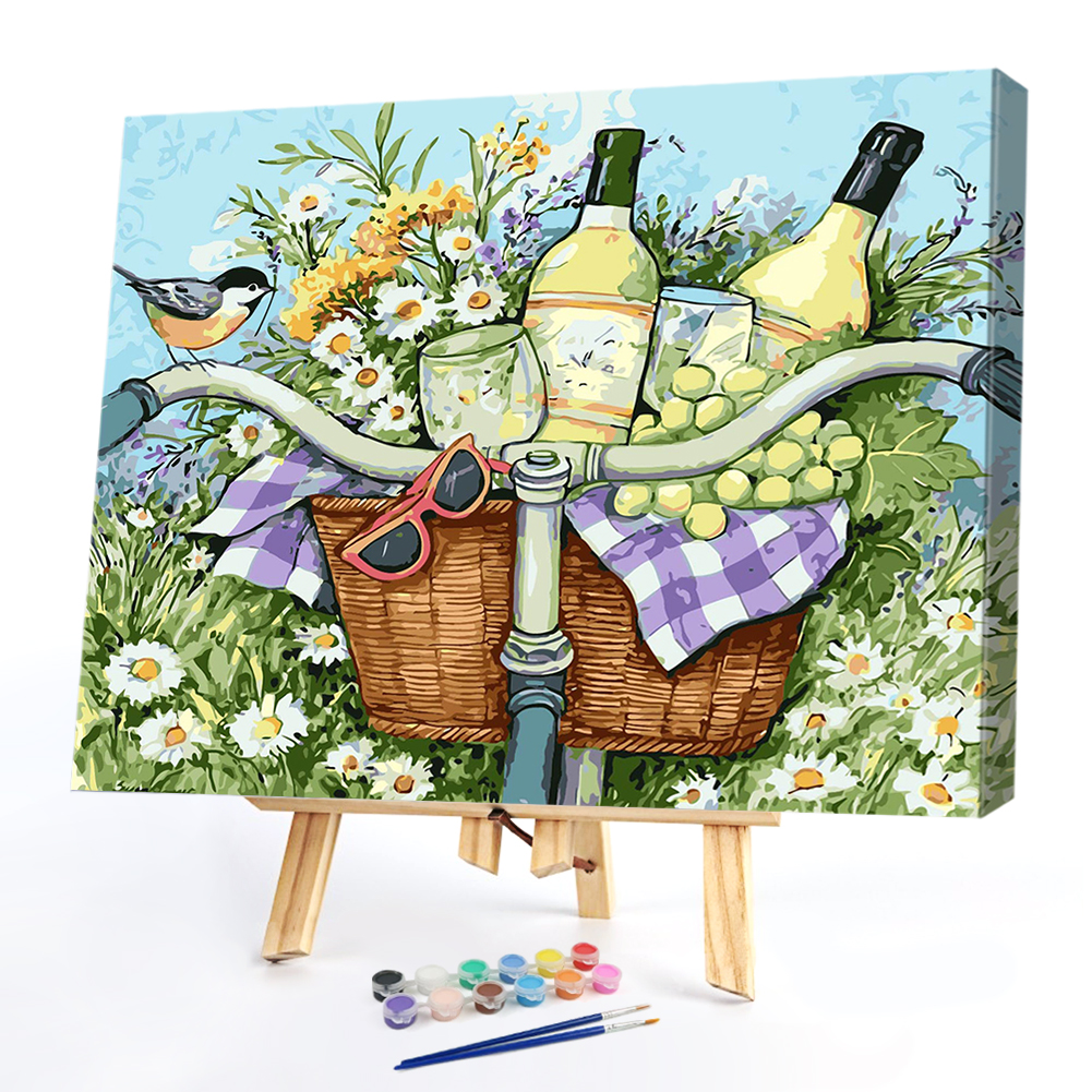 

40*50CM - Paint By Numbers - Flower, 501 Original