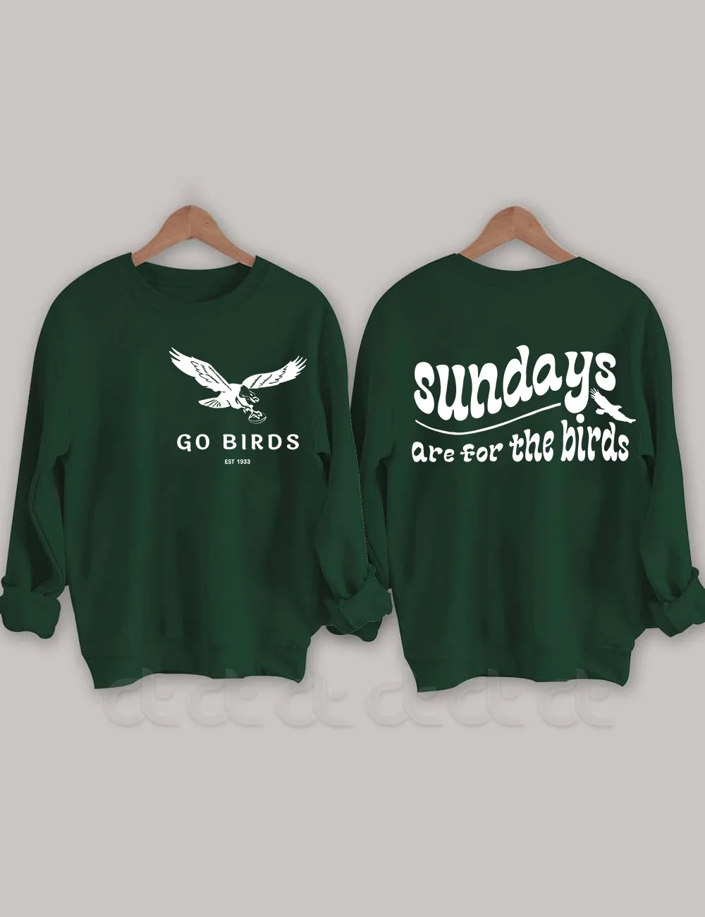 Philadelphia Football Sweatshirt Philadelphia Eagles Sweatshirt Sundays Are  For The Birds Philadelphia Eagles Shirt Bird Gang Football Sunda New -  Revetee