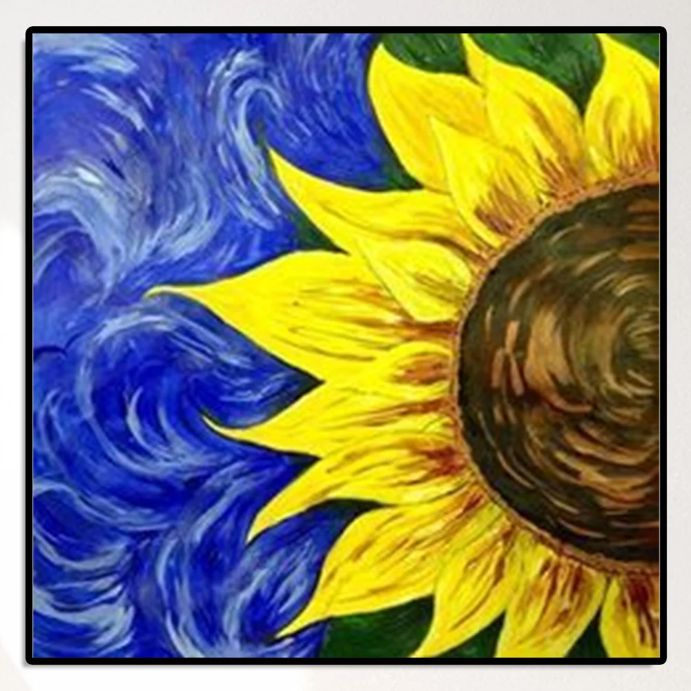 DIY Paint By Number 20*20cm - Sunflower