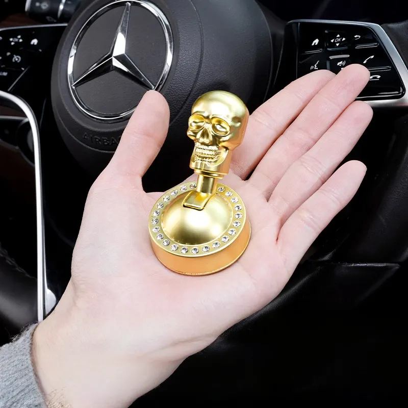 Skull car keyless start lever