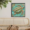 Diamond Painting -DIY Round Drill Mosaic Sea Turtle(40x40cm)