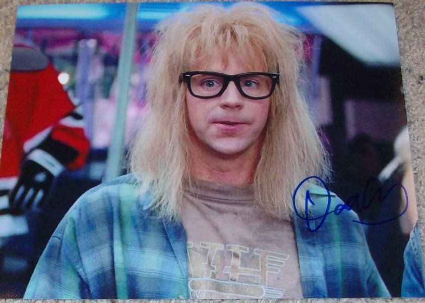 DANA CARVEY SIGNED AUTOGRAPH SNL WAYNE'S WORLD GARTH 8x10 Photo Poster painting B EXACT PROOF