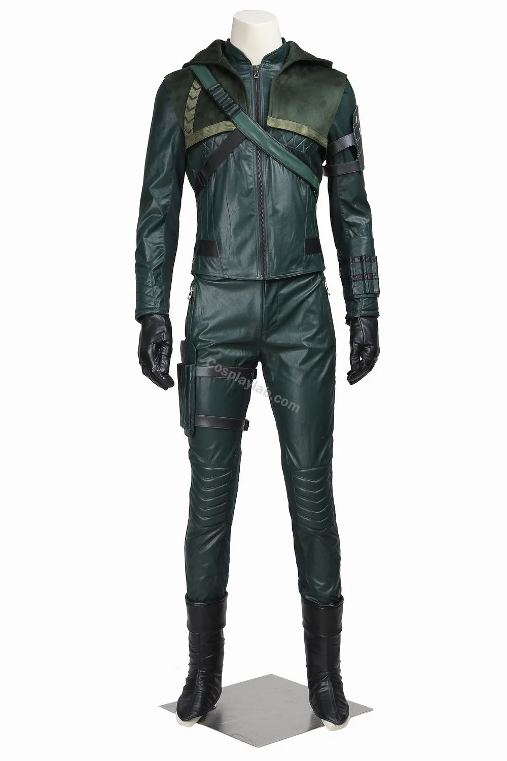 Oliver Queen Green Arrow Season 3 boys adults halloween Cosplay Costume suit outfit By CosplayLab
