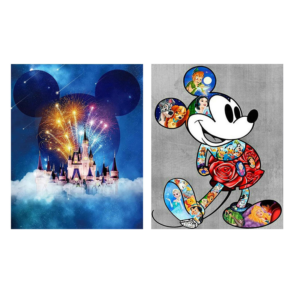 Cartoon Figure 11CT Pre-stamped Canvas(40*50CM) Cross Stitch