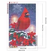 Diamond Painting-5D Full Round Drill Christmas Cardinals(60*40 cm)