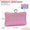 UBORSE Clutch Damen Pailletten Handtasche Strass Abendtasche mit Kette Gl&auml;nzend Brauttasche Elegant Portemonnaie Tasche Geldb&ouml;rse Envelope Tasche f&uuml;r Hochzeit Cocktailparty Tanzparty Geburtstag