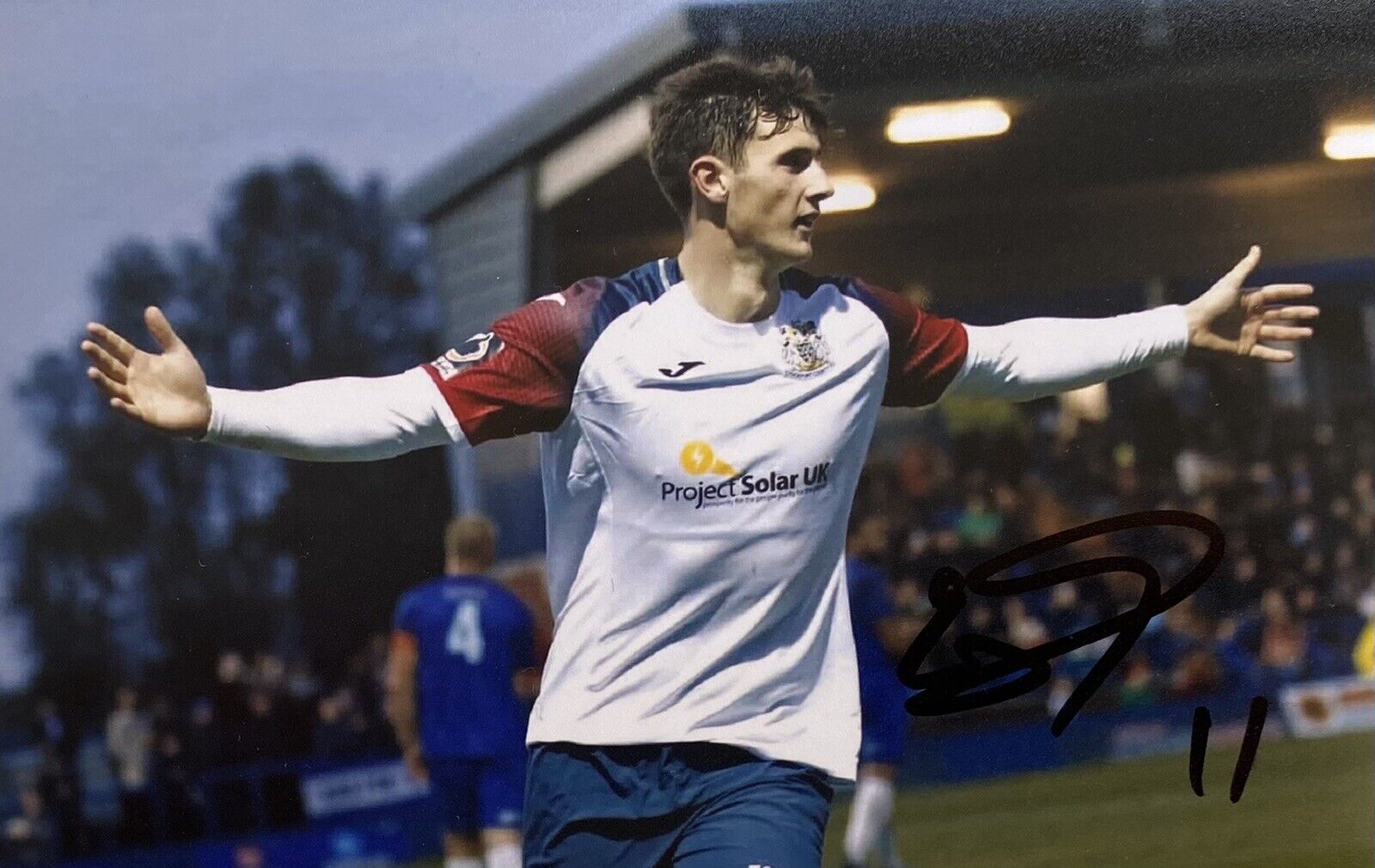 Elliot Osborne Genuine Hand Signed Stockport County 6X4 Photo Poster painting