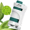 Pocket Microscope Built-in LED Light 60X-180X LED Pocket Microscope with 60x-180x Magnification for Children Students Adults Laboratory School